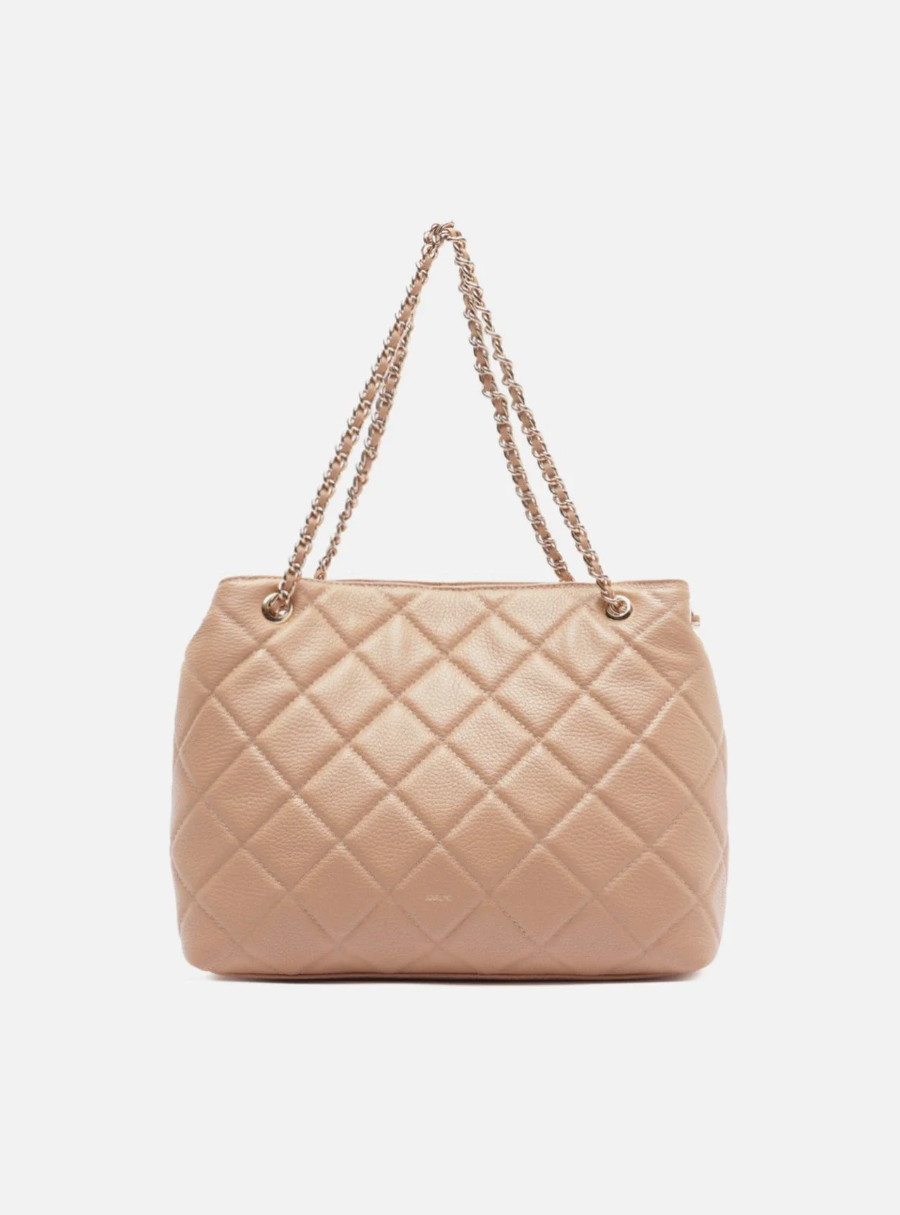 Bolsa Tote Rosa Couro Matelassê Gab Média