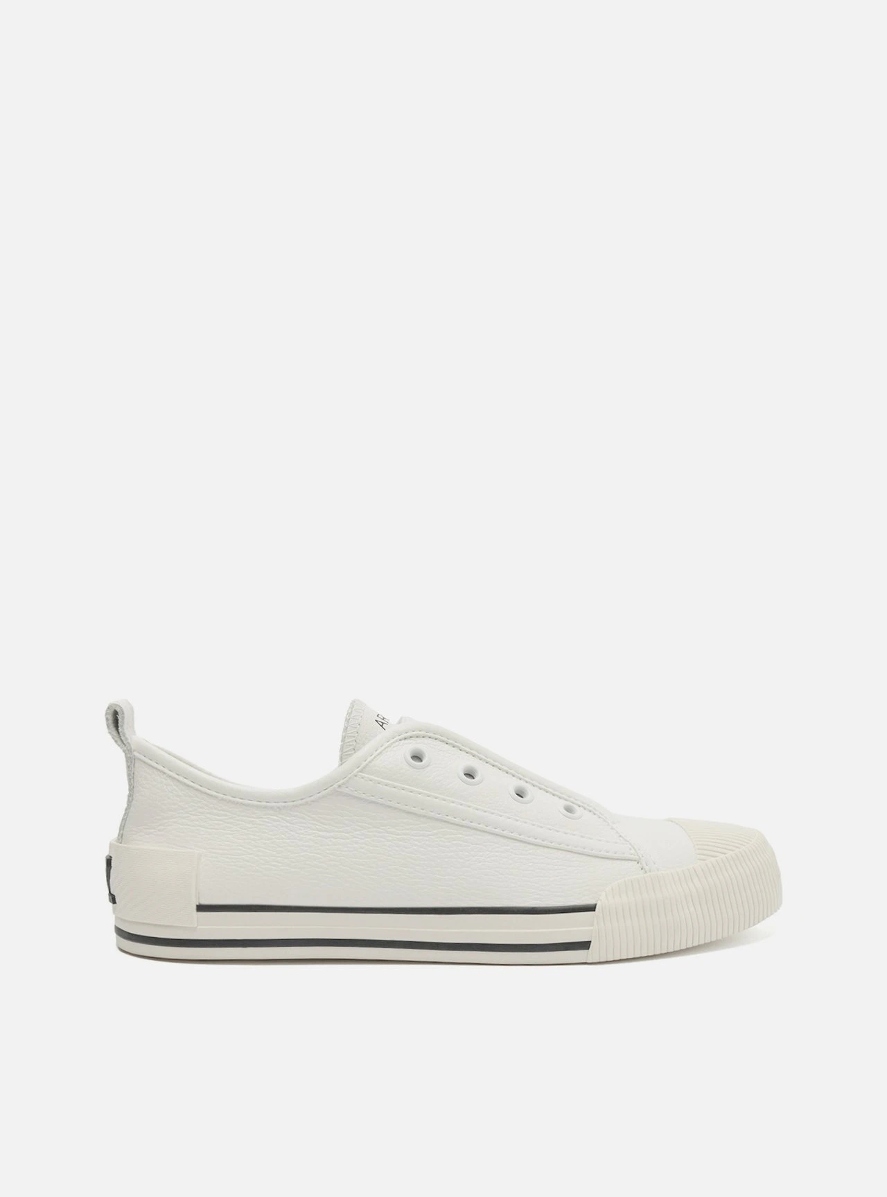 Tênis Slip On Branco Elástico