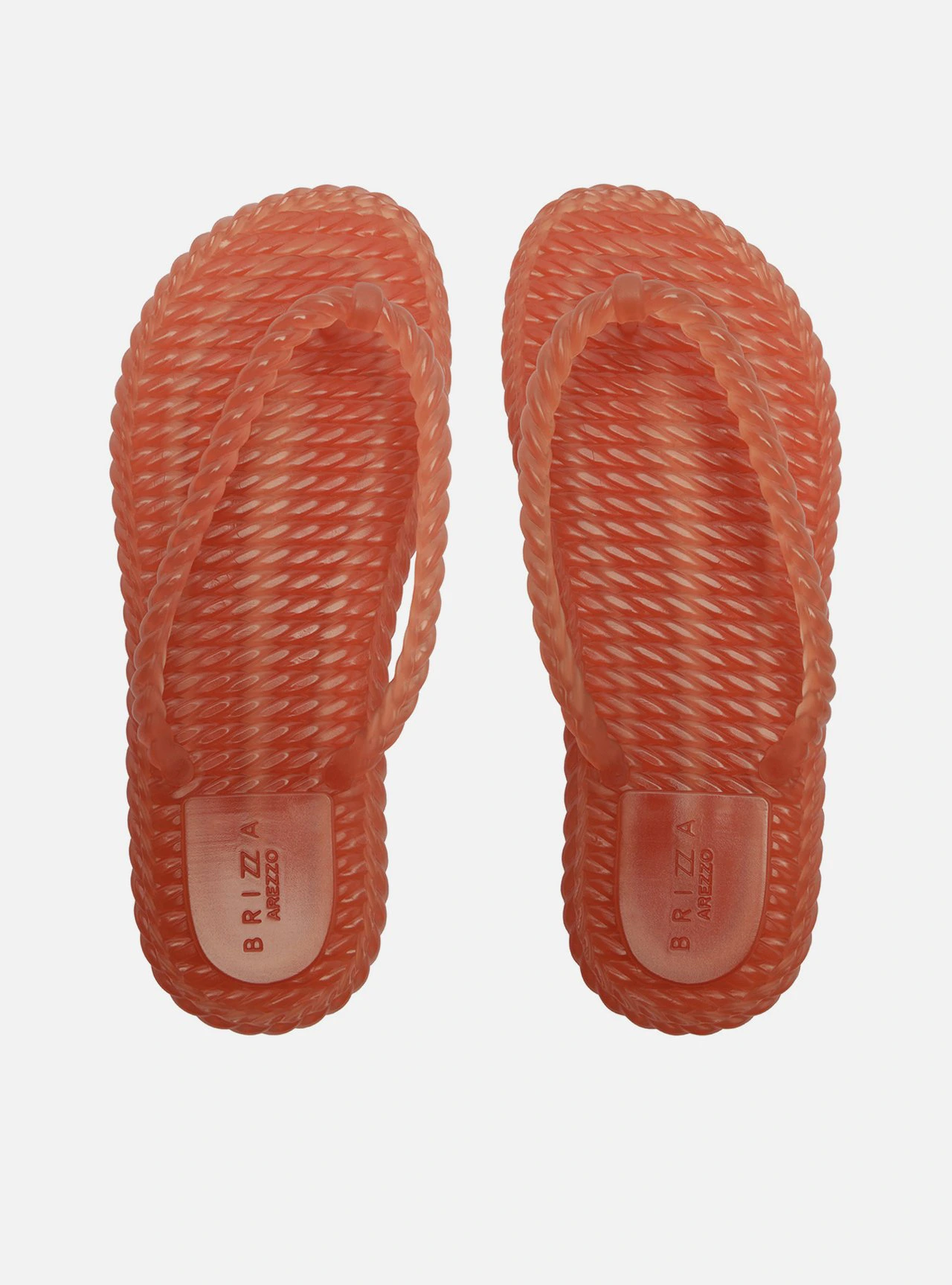 Chinelo de Dedo Rosa Tressê Branca Brizza