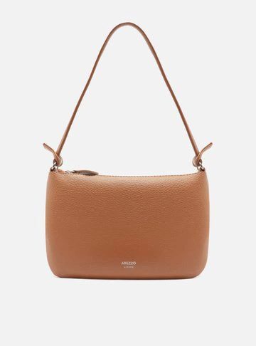 Bolsa Tiracolo Marrom Caramel Luisa Pequena