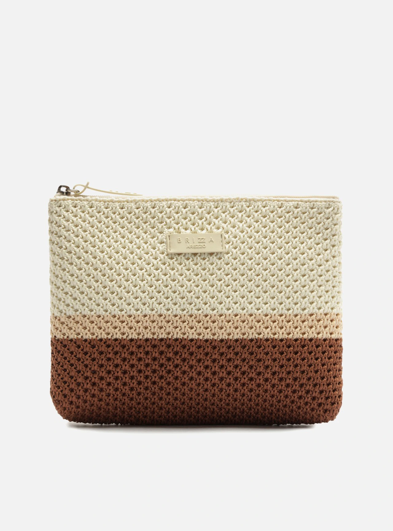 Necessaire Branca Knit Brizza