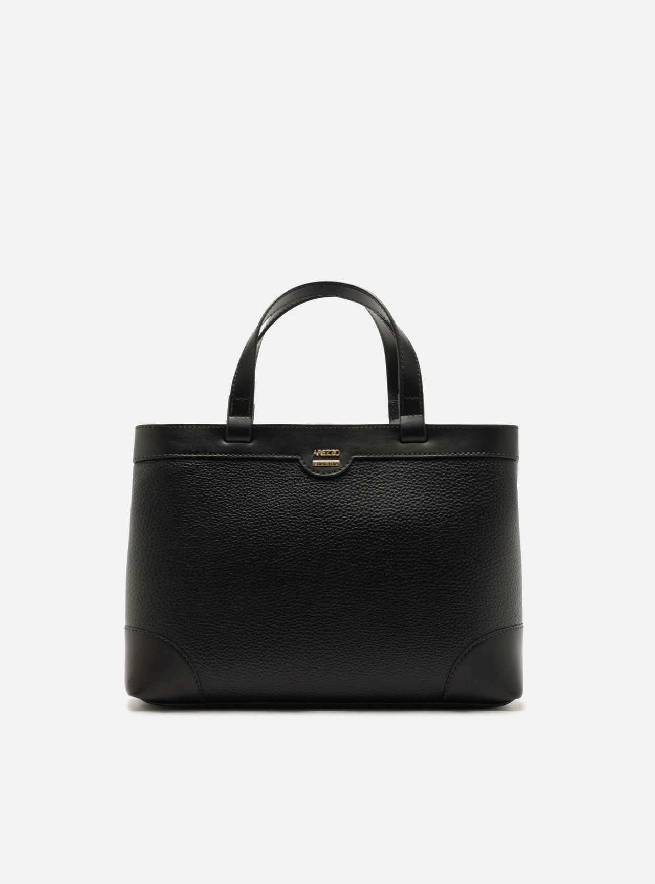 Bolsa Tote Preta Média Recortes