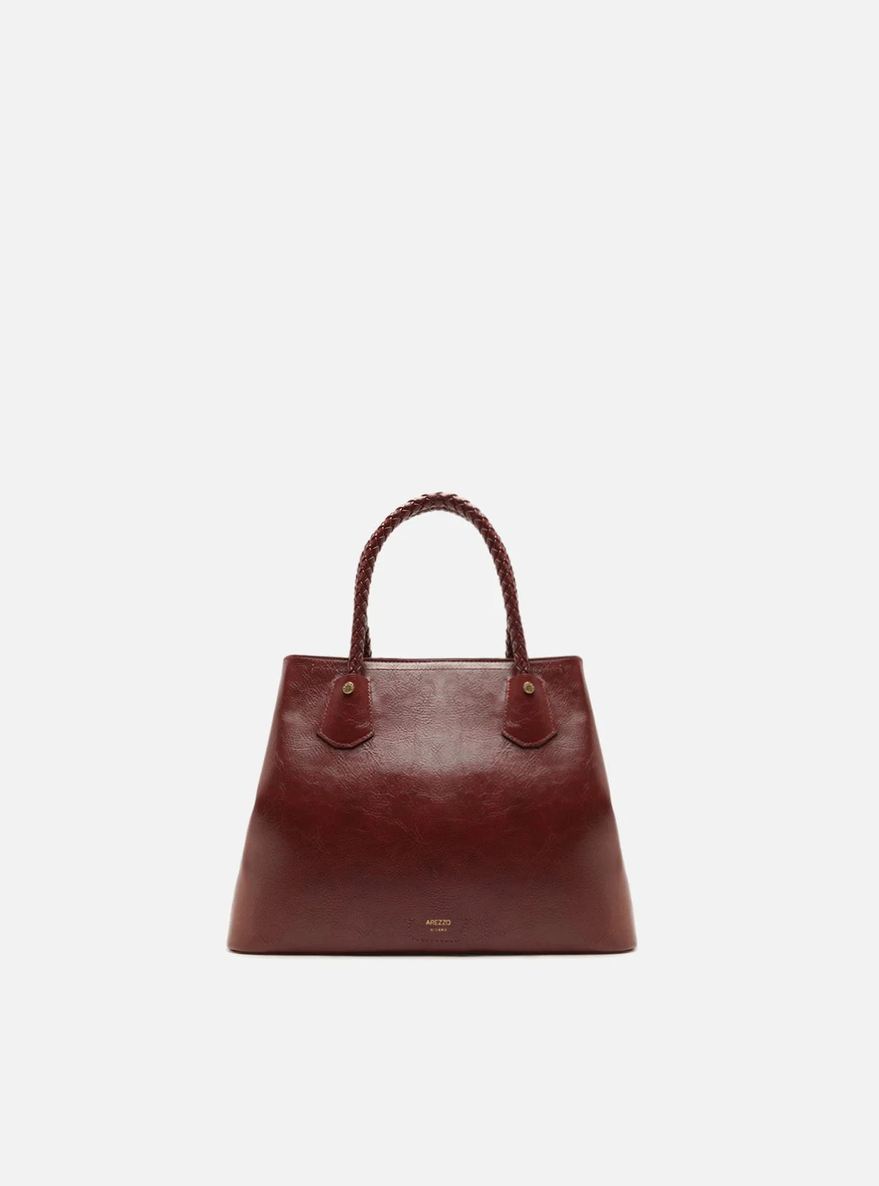 Bolsa Tote Bordô Grande Tressê