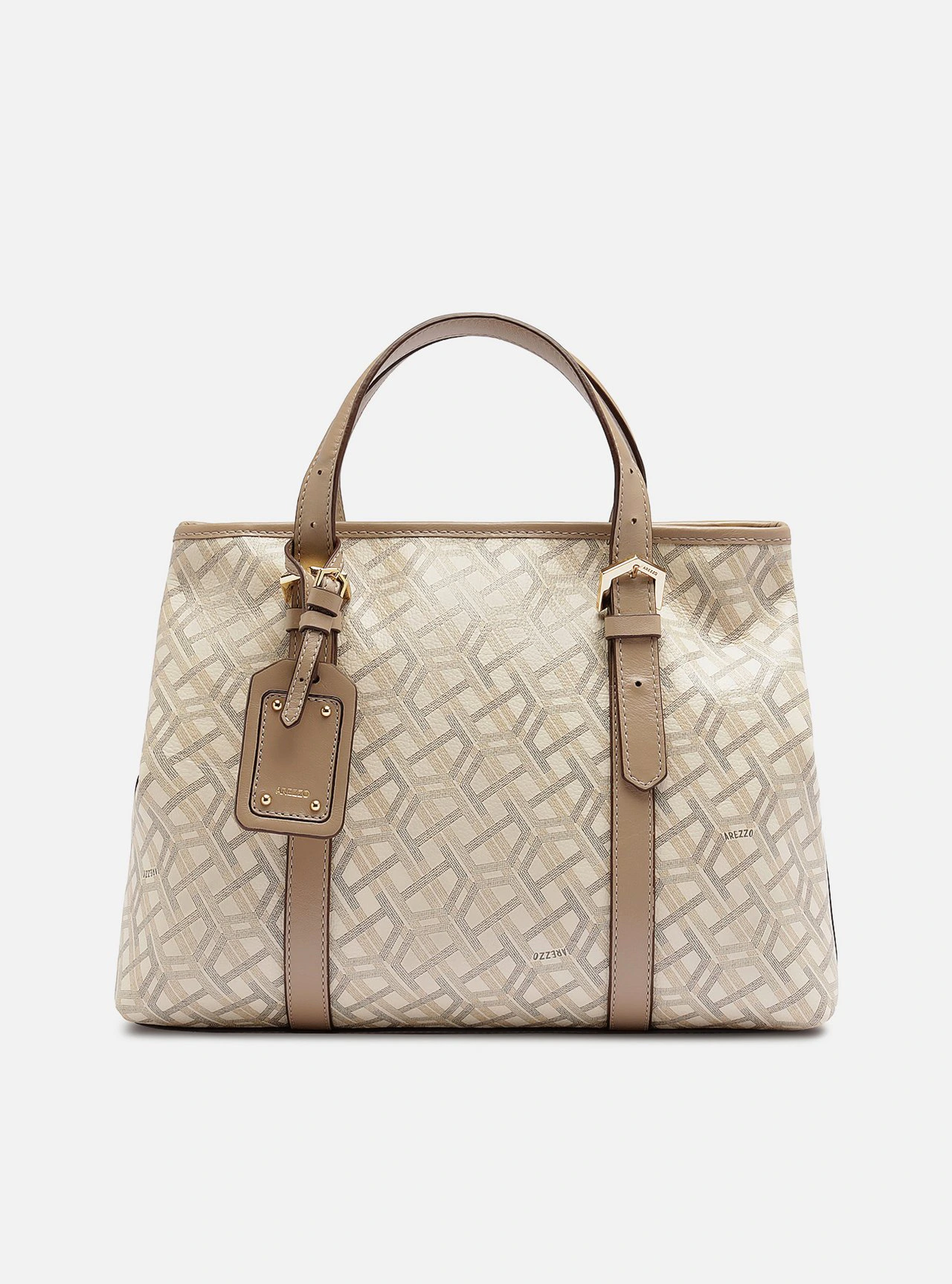 Bolsa Tote Multineutra Couro Grande Monograma