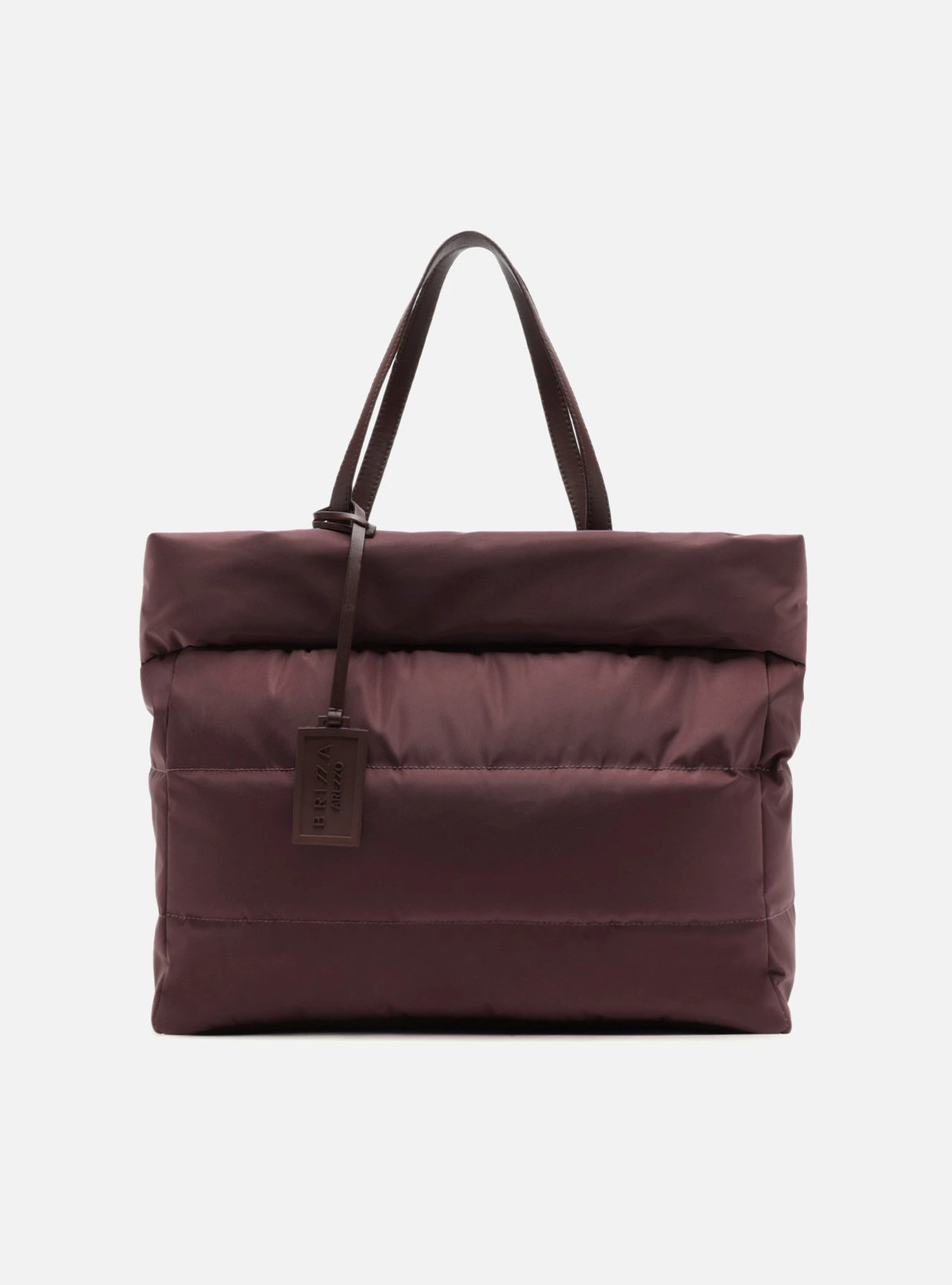 Bolsa Shopping Bordô Nylon Gigi Grande