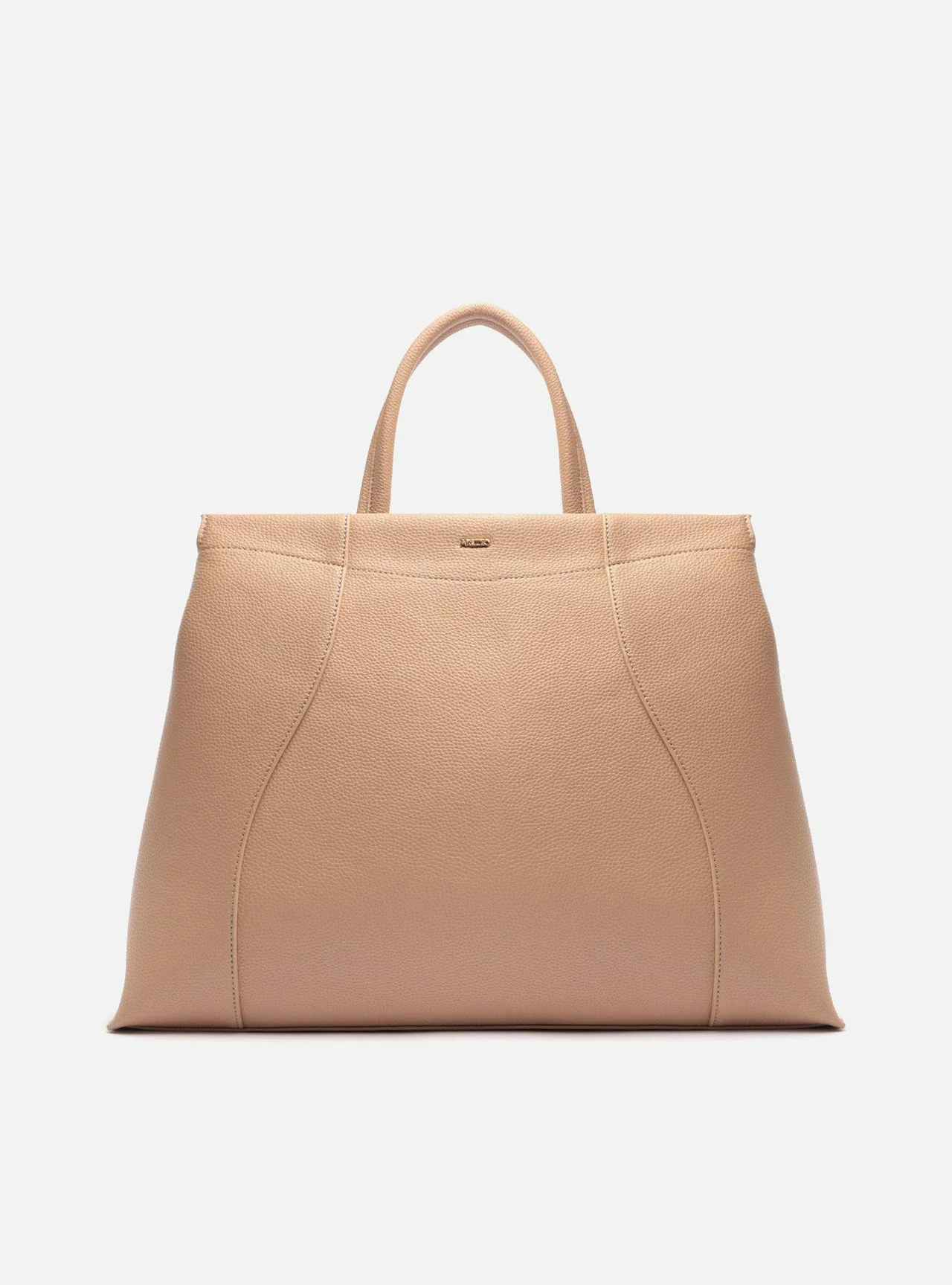 Bolsa Tote Nude Grande Metais