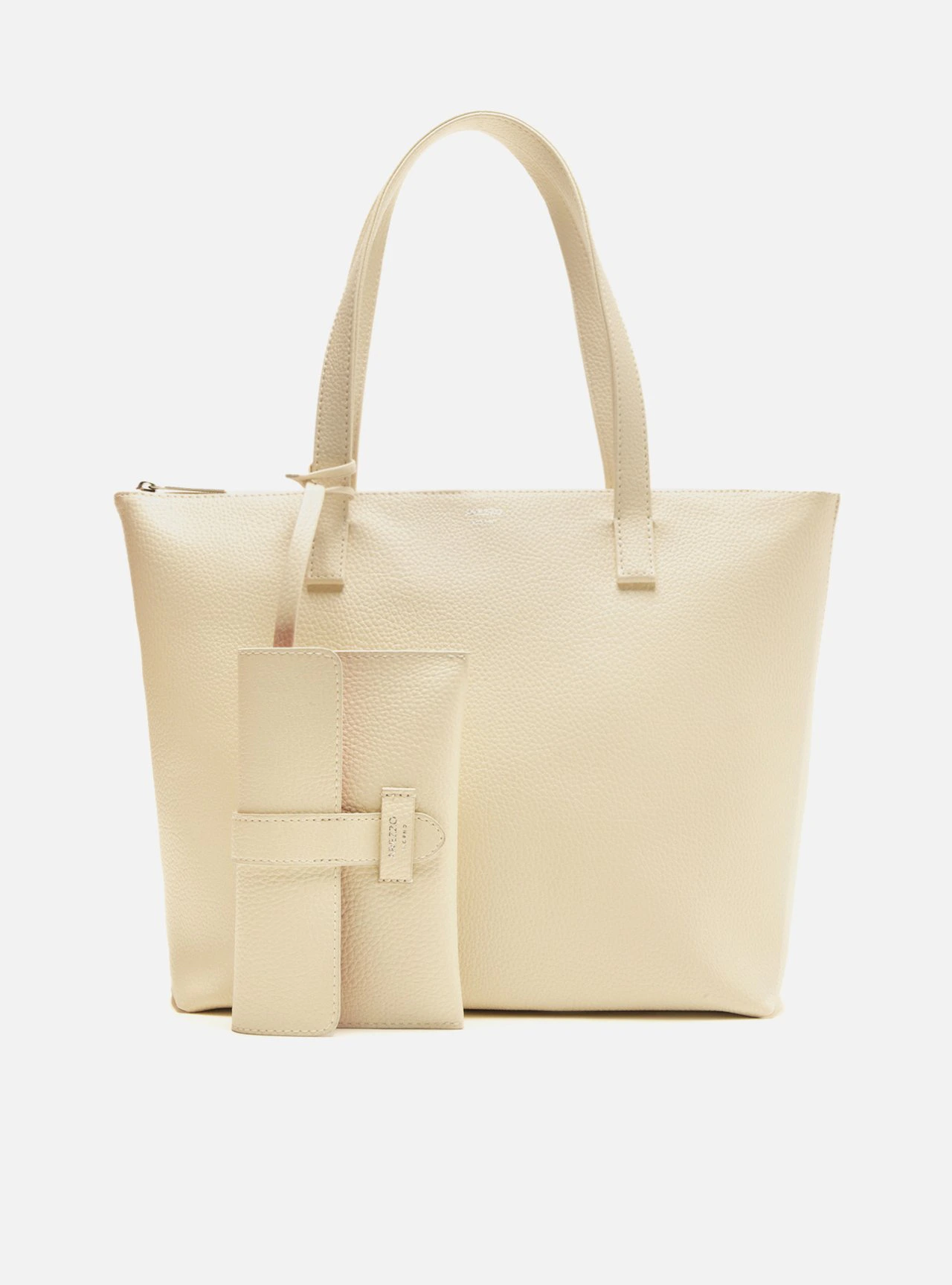 Bolsa Shopping Off-White Mercato Grande Pouch