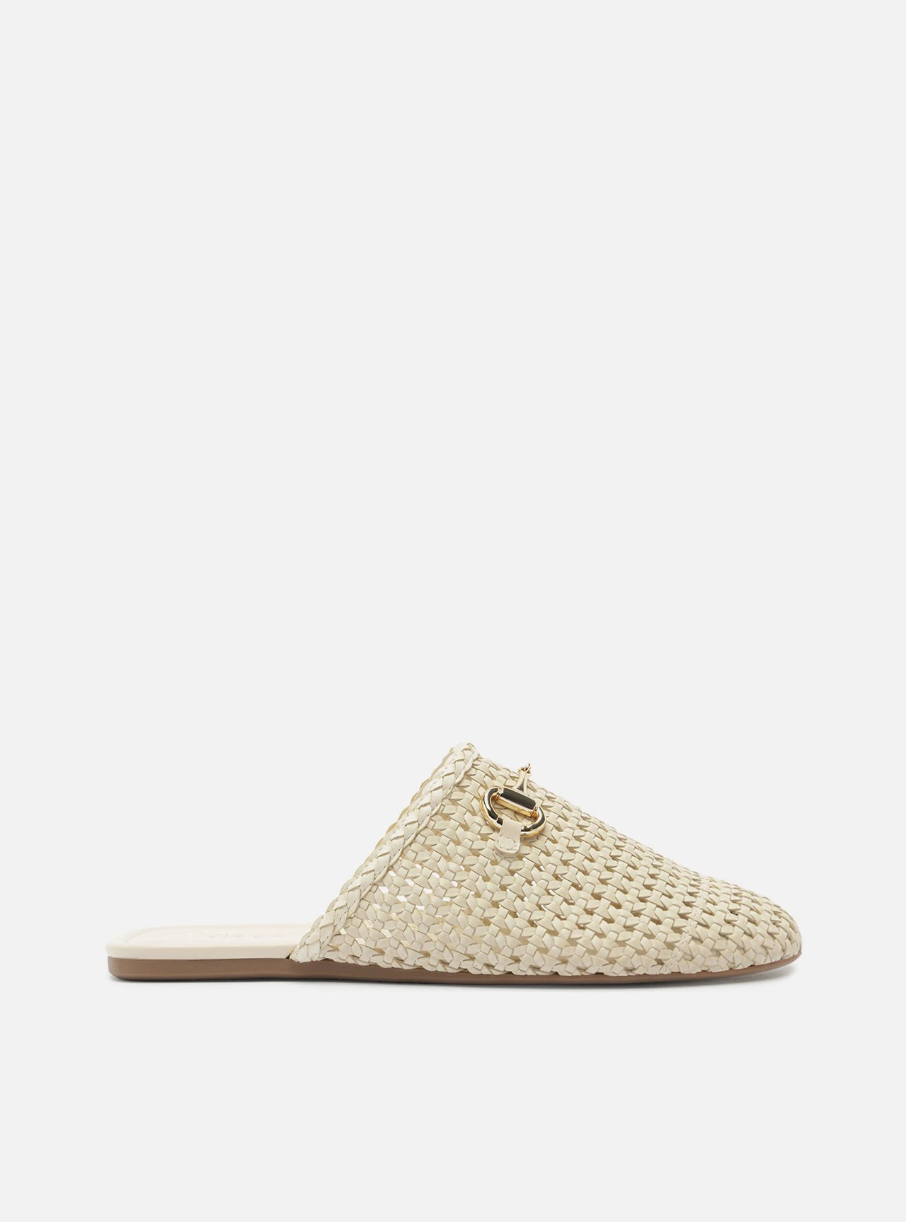 Mule Off White Tramada Bico Redondo Bridão