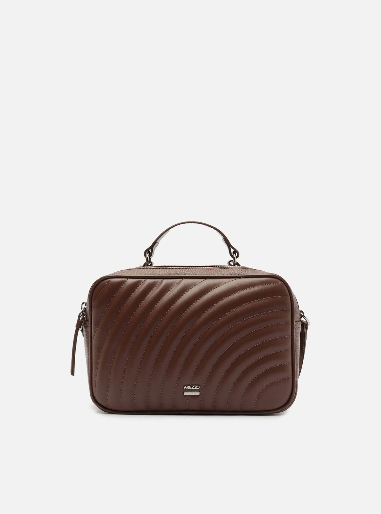 Bolsa Tiracolo Marrom Escura Elisa Média
