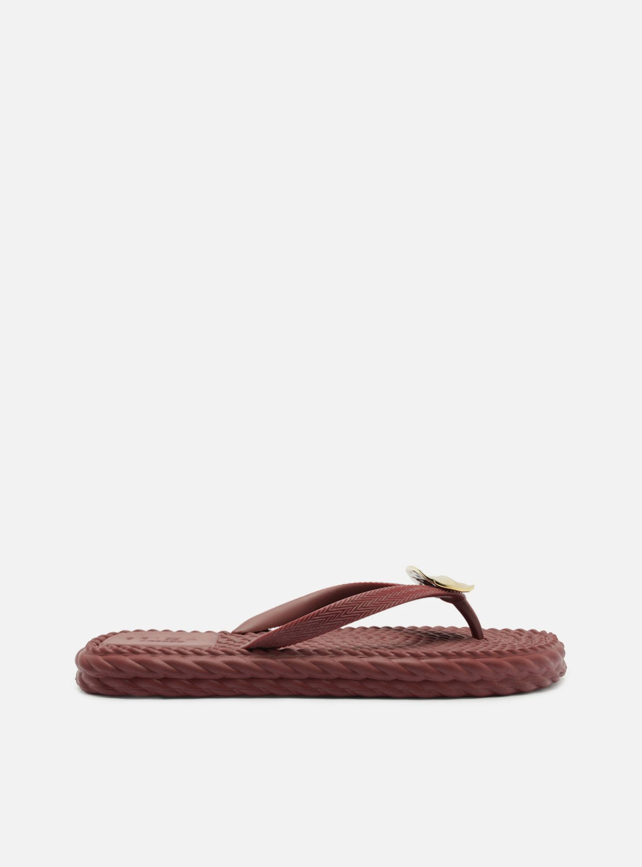 Chinelo de Dedo Vermelho Flatform Brizza