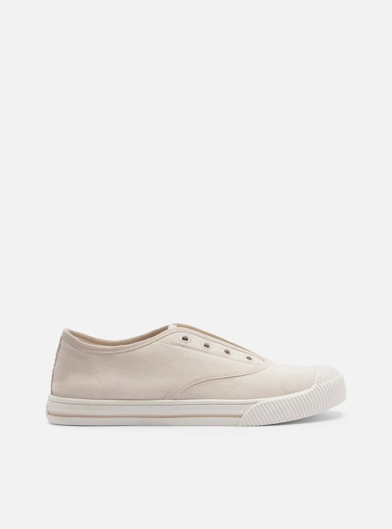 Tênis Slip On Azul Lona Elástico