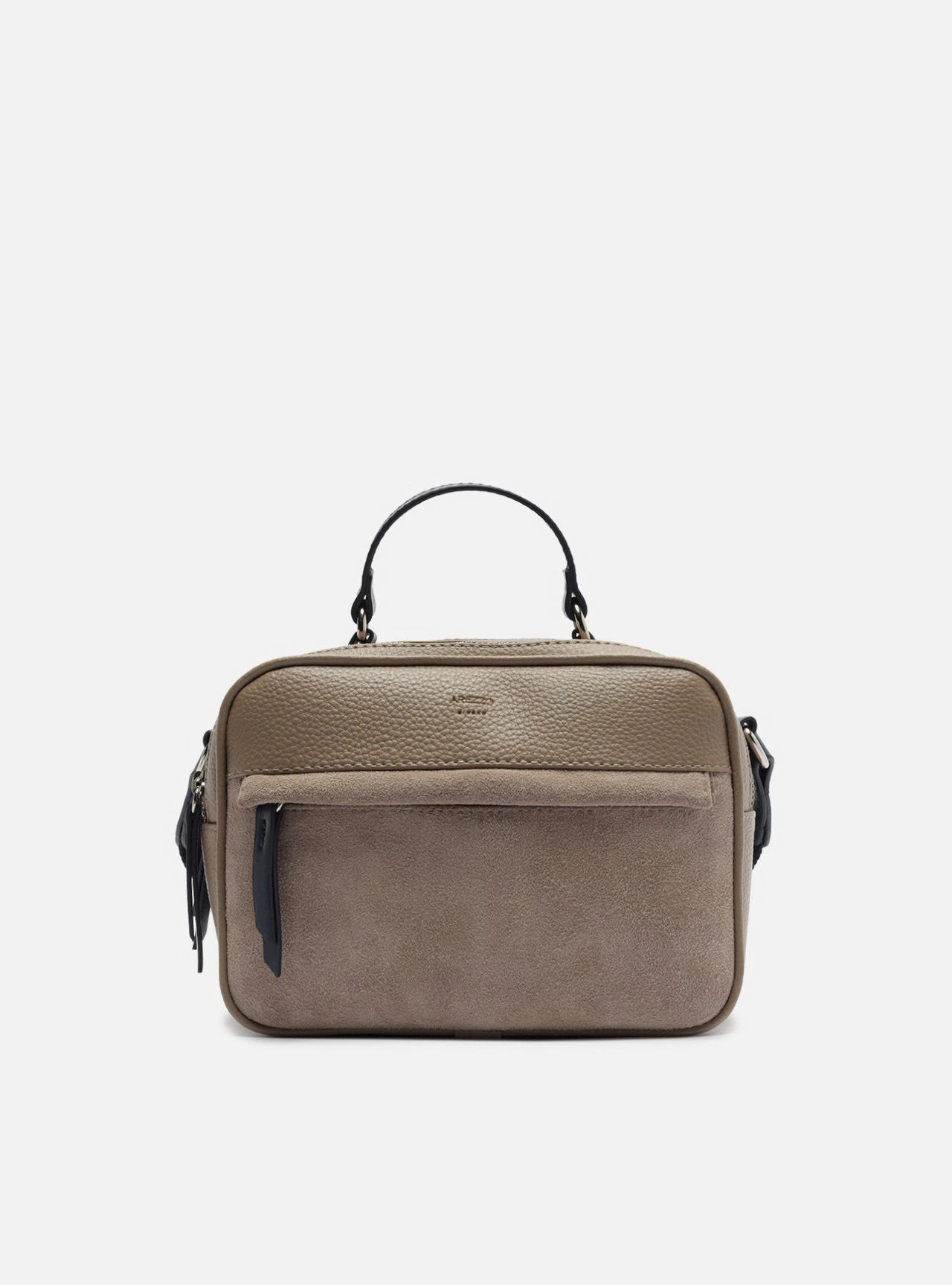 Bolsa Tiracolo Cinza Prione Média Marinho