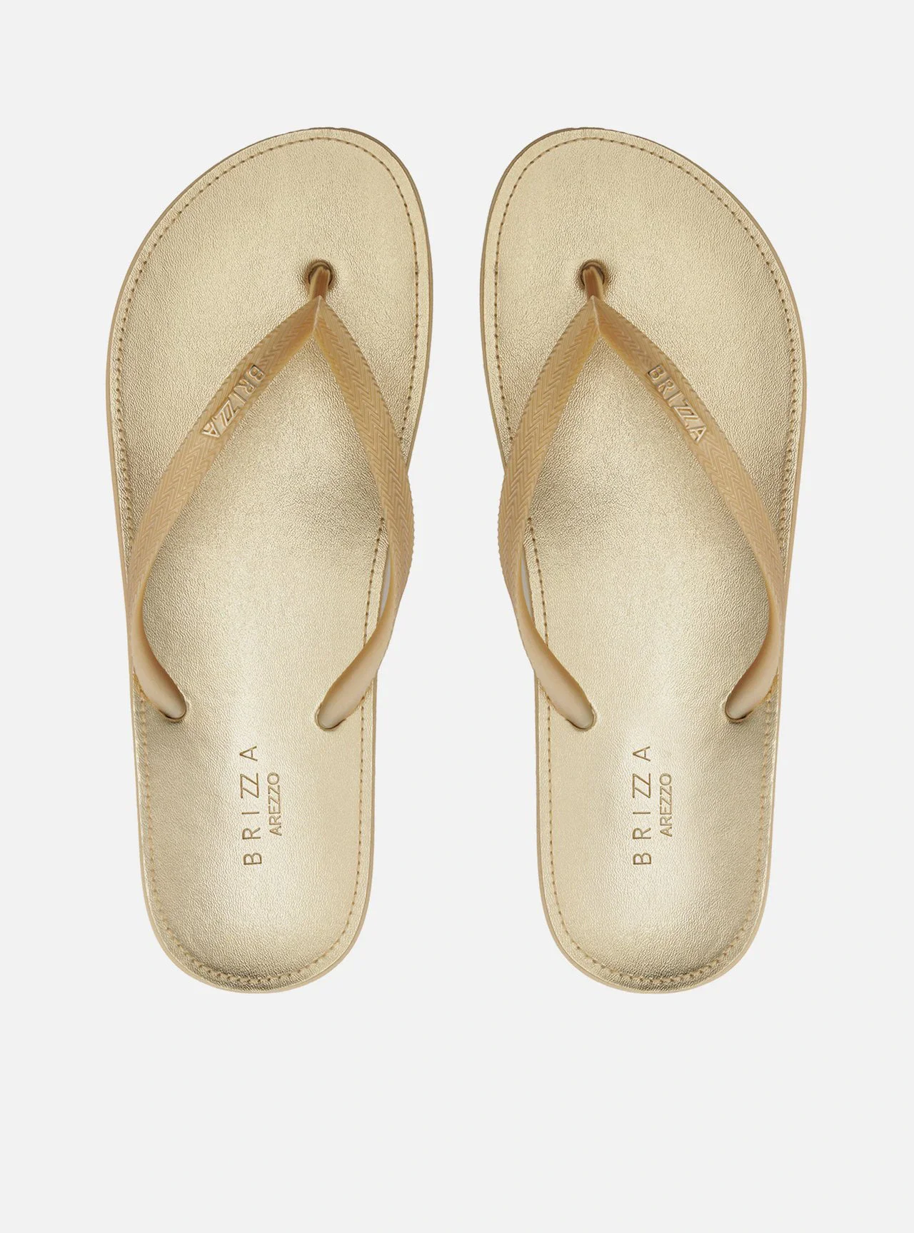 Chinelo de Dedo Dourado Recouro Fit