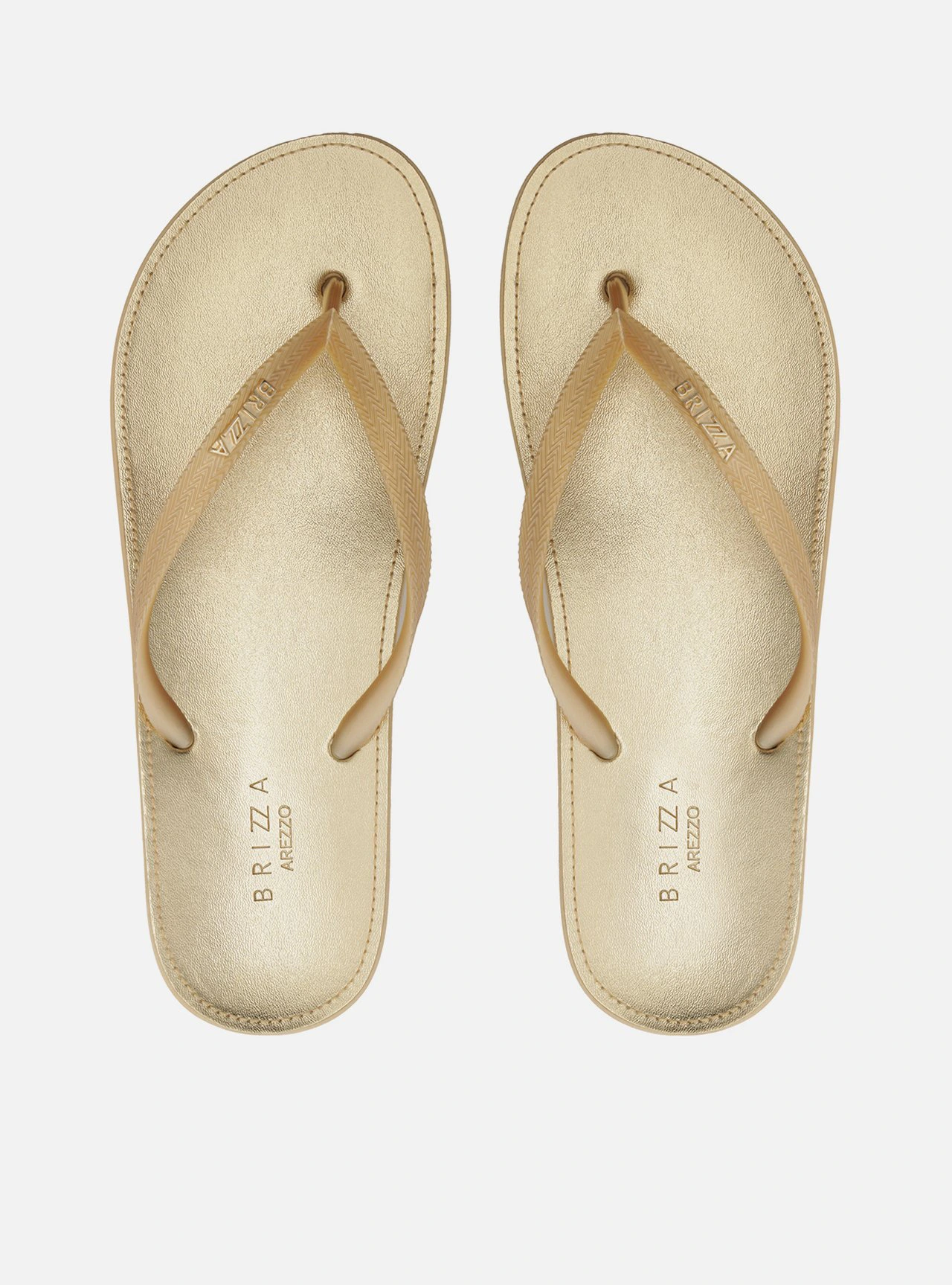 Chinelo de Dedo Dourado Recouro Fit
