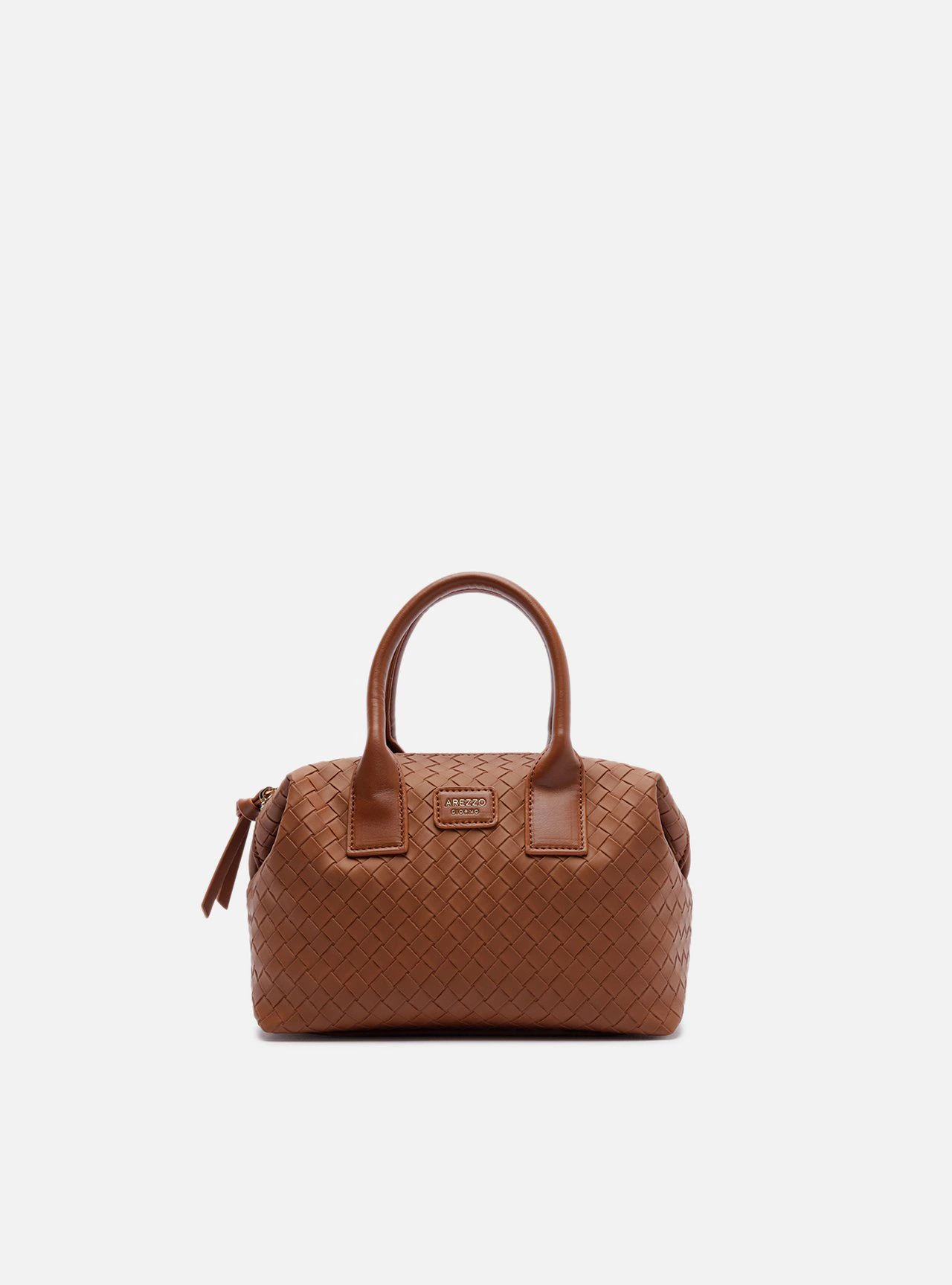 Bolsa Tote Caramelo Tressê Média