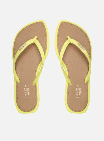 Chinelo de Dedo Amarelo Recouro Flash Brizza