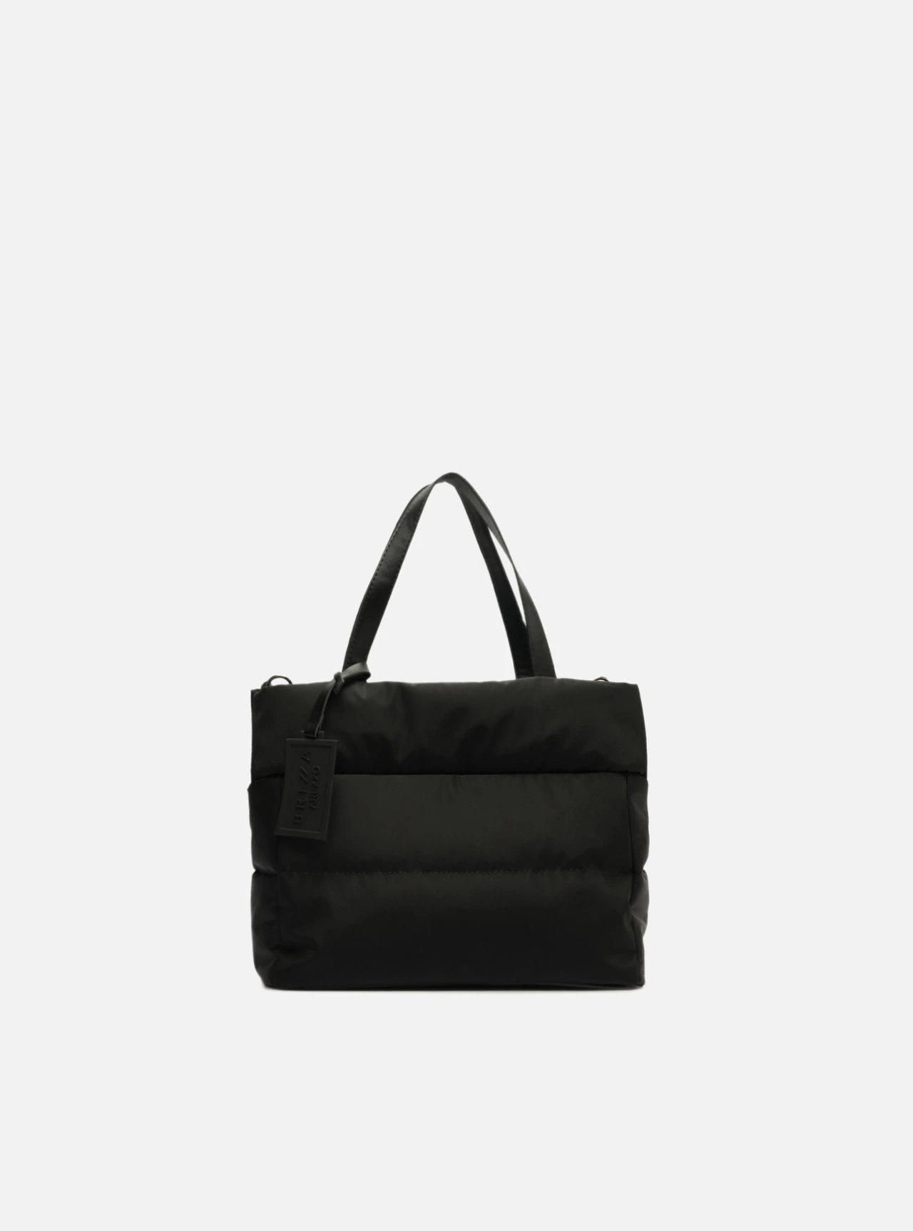 Bolsa Tiracolo Preta Nylon Gigi Pequena