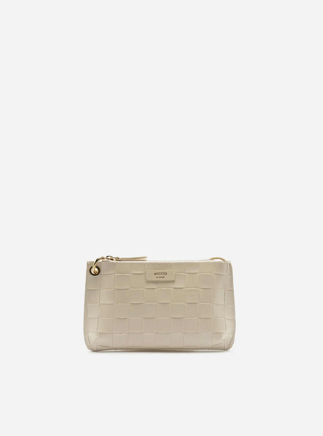 Bolsa Tiracolo Branca Pequena Tressê