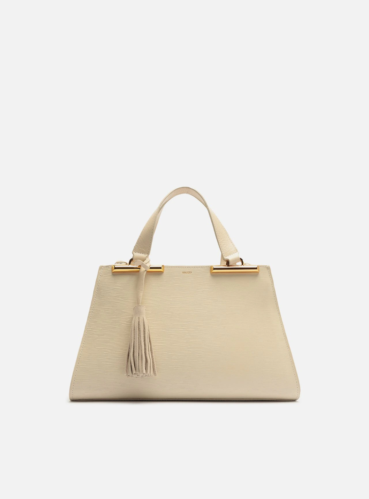 Bolsa Tote Branca Couro Jeni Média