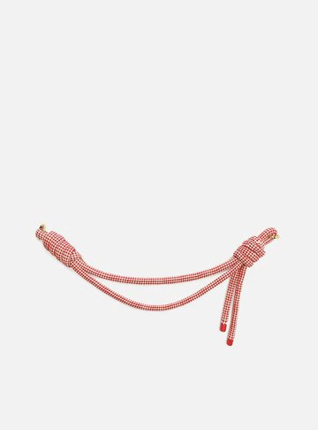 Cordão Bag Charm Vermelho Navy