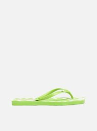 Chinelo de Dedo Verde Estampado Square e Bag Brizza