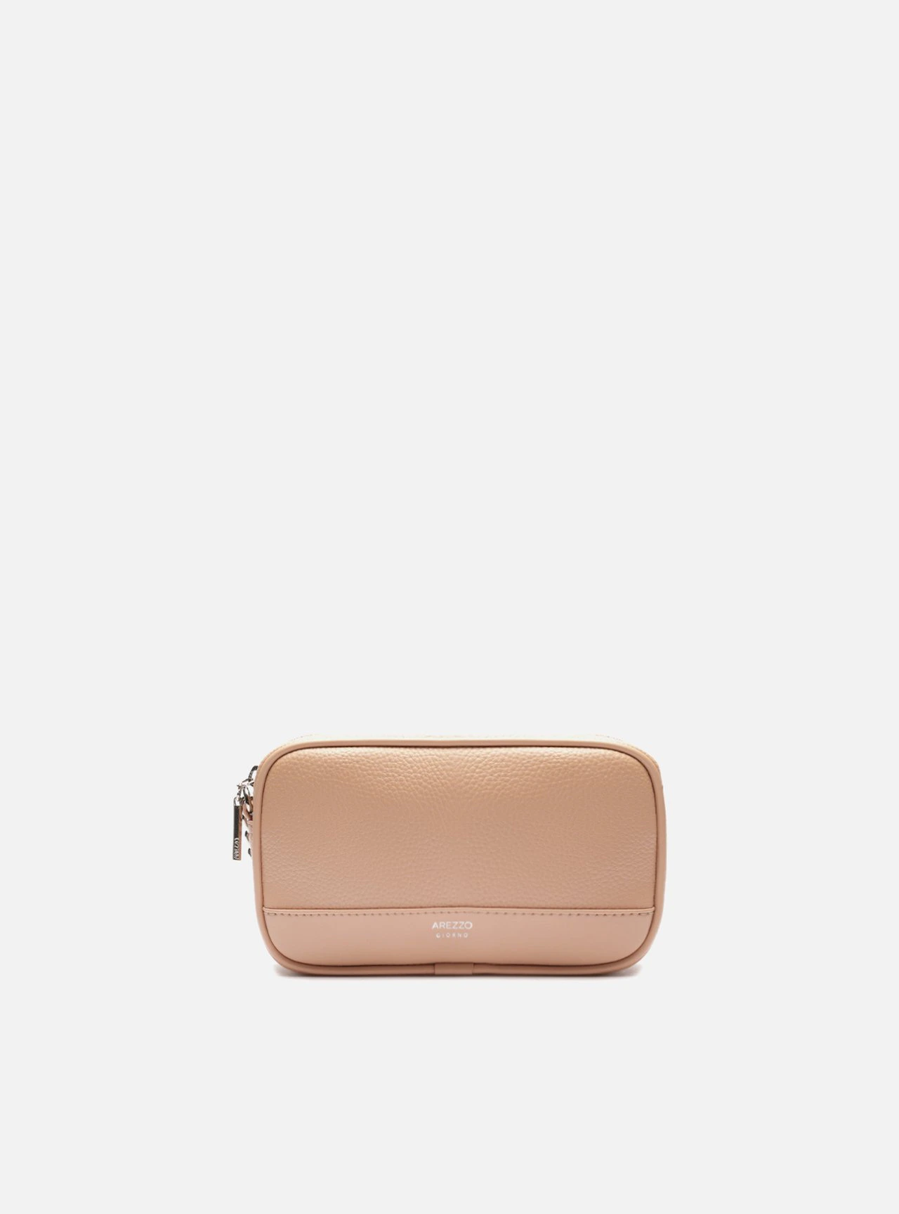 Bolsa Tiracolo Bege Pequena Corrente Basic
