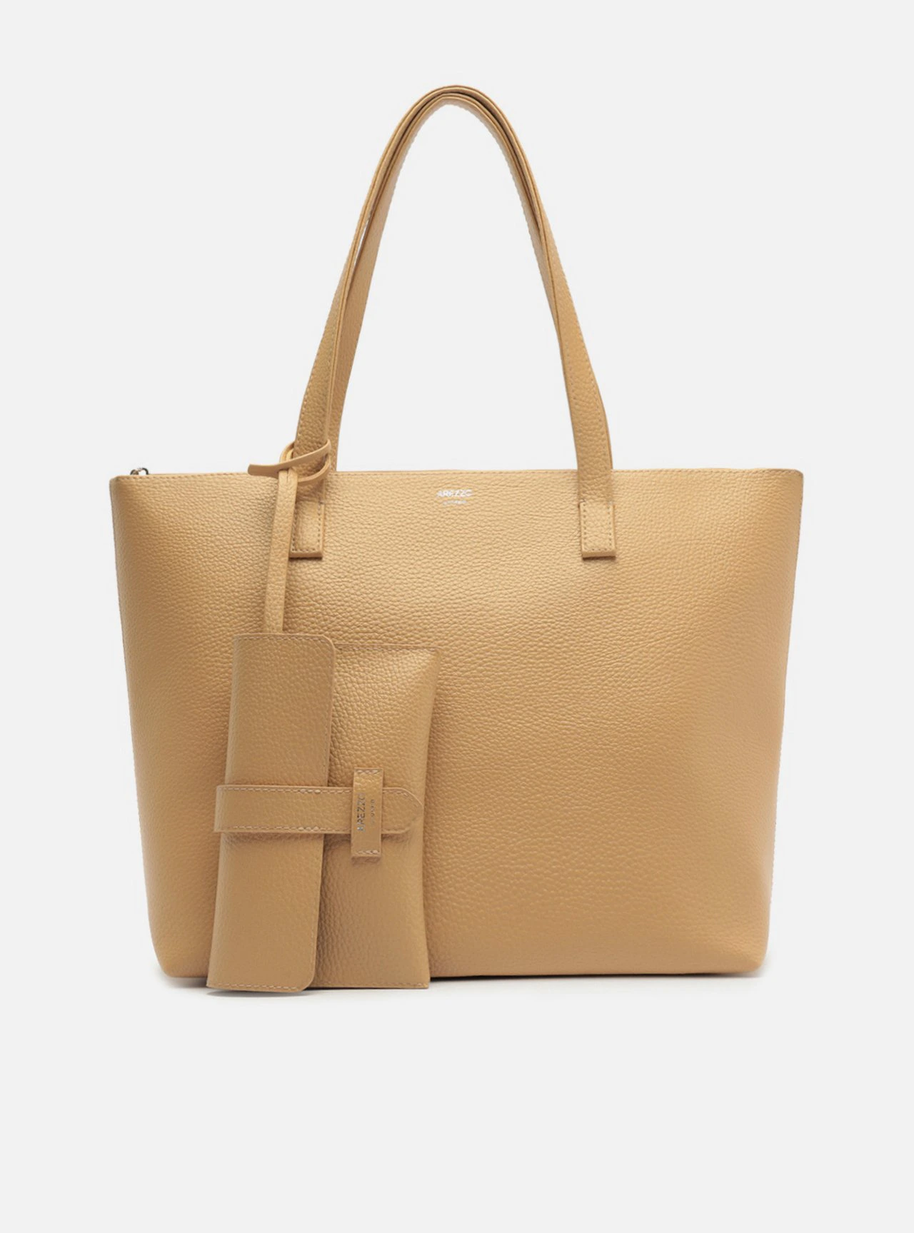 Bolsa Shopping Bege Mercato Grande