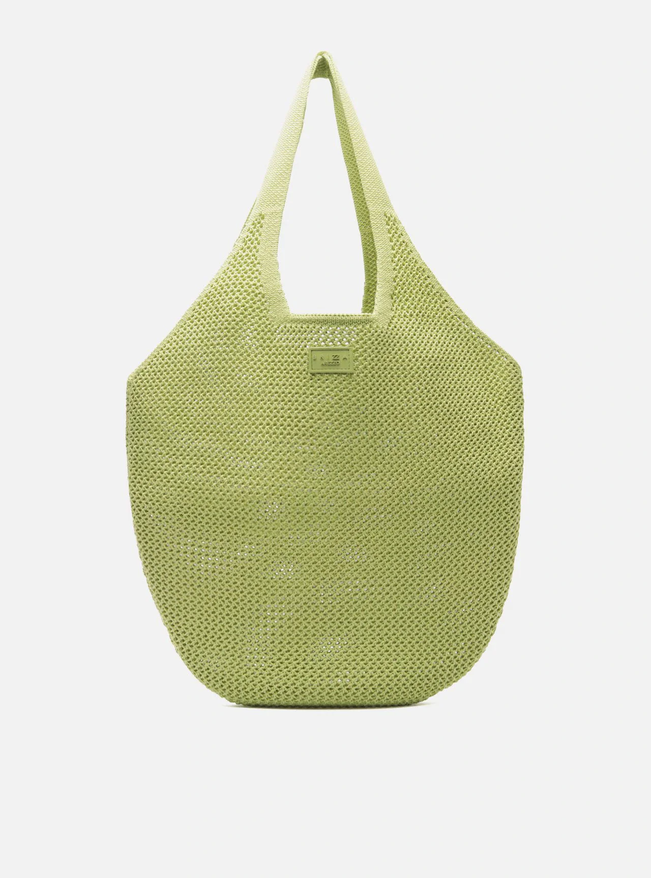 Bolsa Shopping Verde Knit Grande Brizza