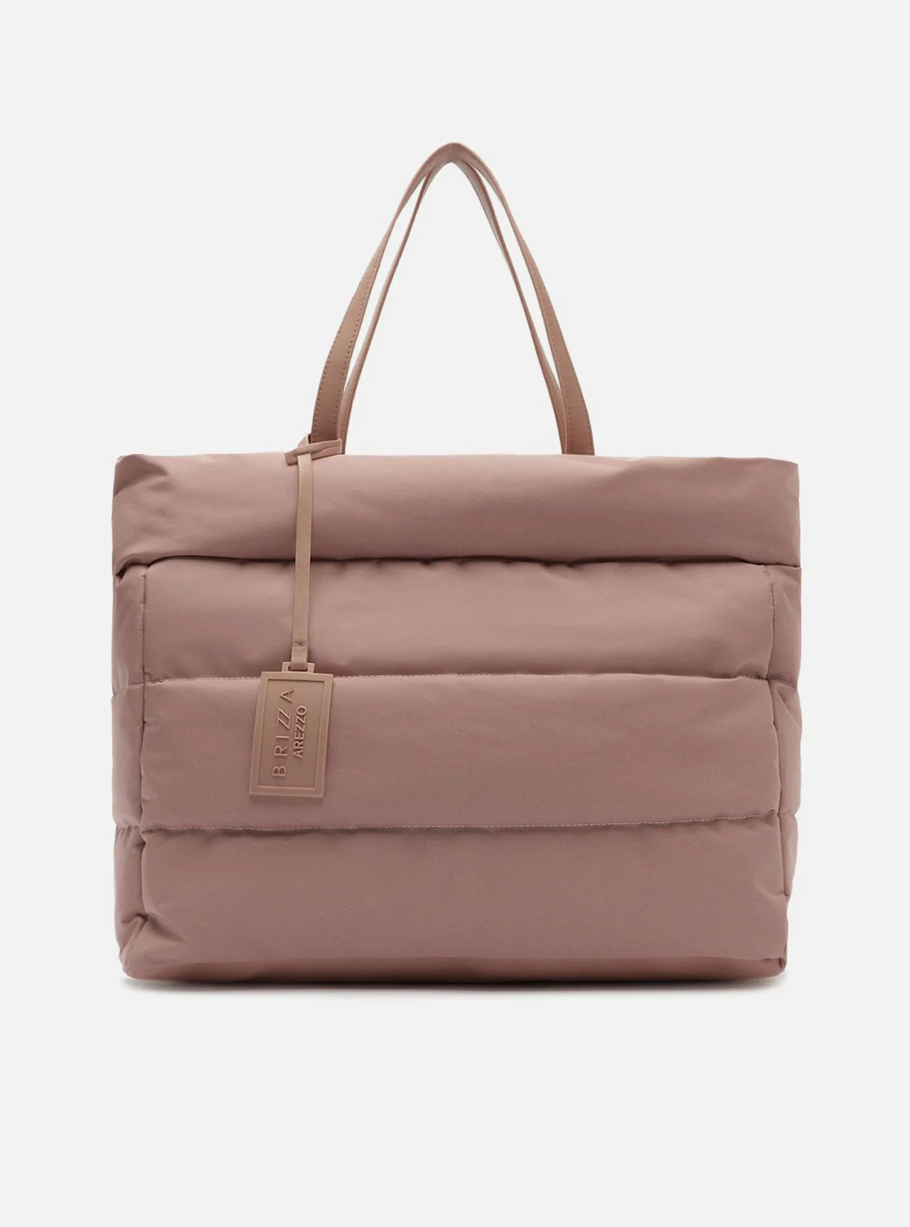 Bolsa Shopping Rosa Grande Matelassê Brizza