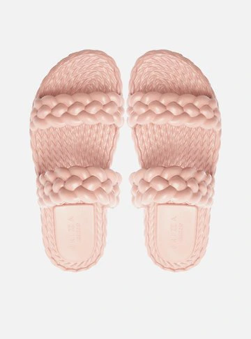 Sandália Rosa Flatform Marrocos Up