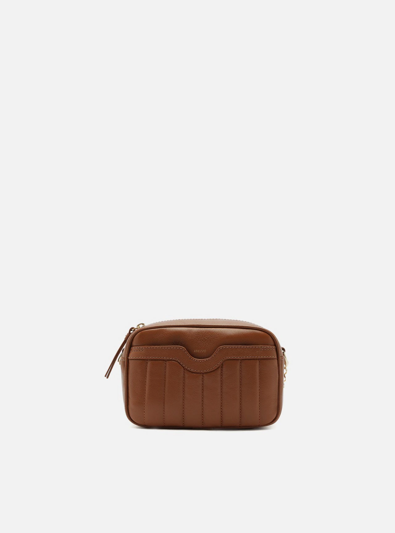 Bolsa Tiracolo Marrom Couro Francine Pequena