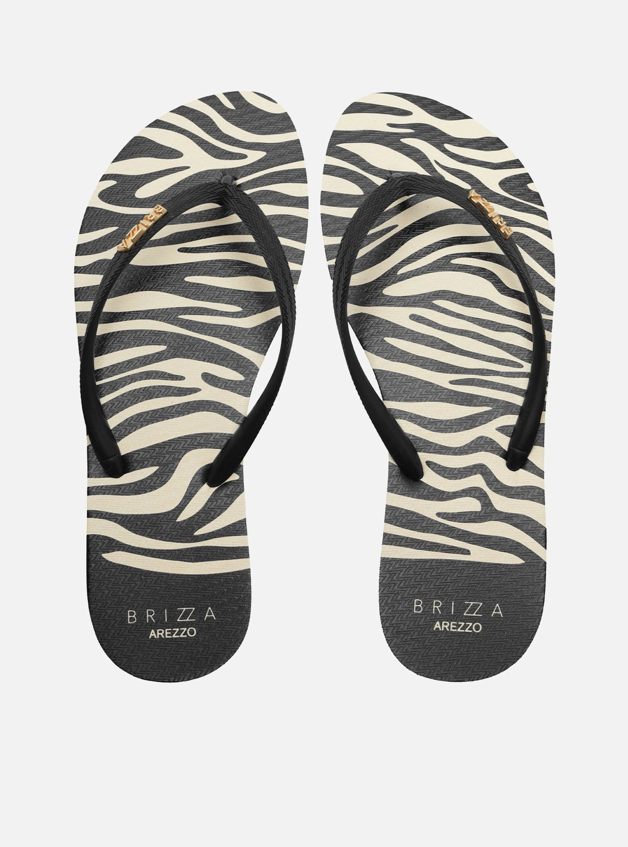 Chinelo de Dedo Preto Brizza