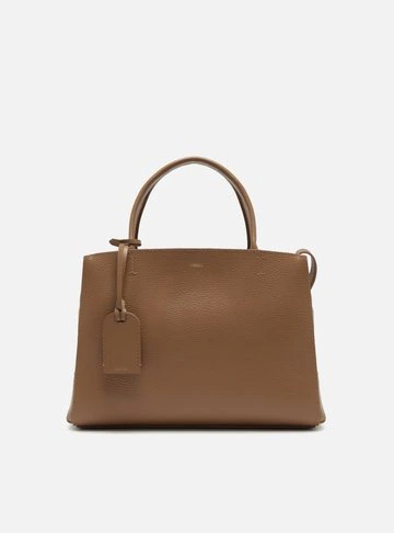 Bolsa Tote Média Marrom