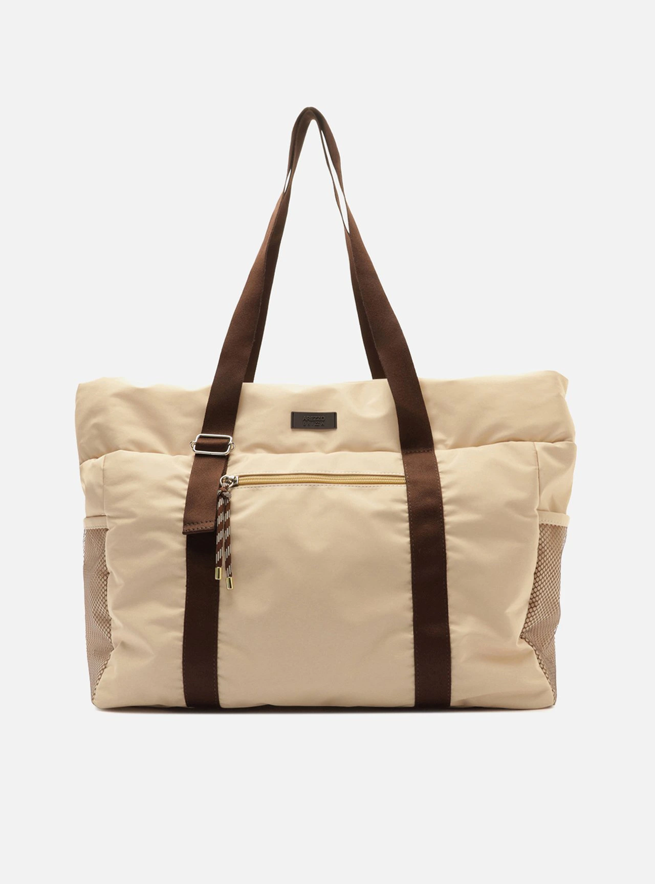Bolsa Shopping Nude Grande Matelassê Brizza