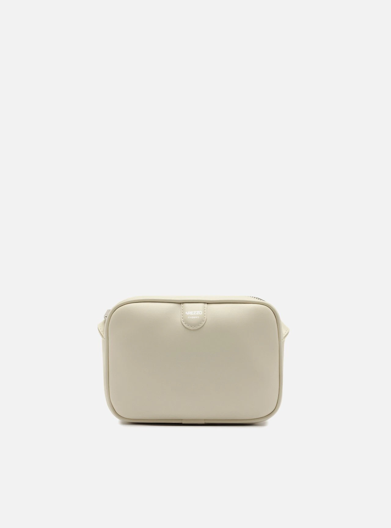 Bolsa Tiracolo Branca Pequena Metais