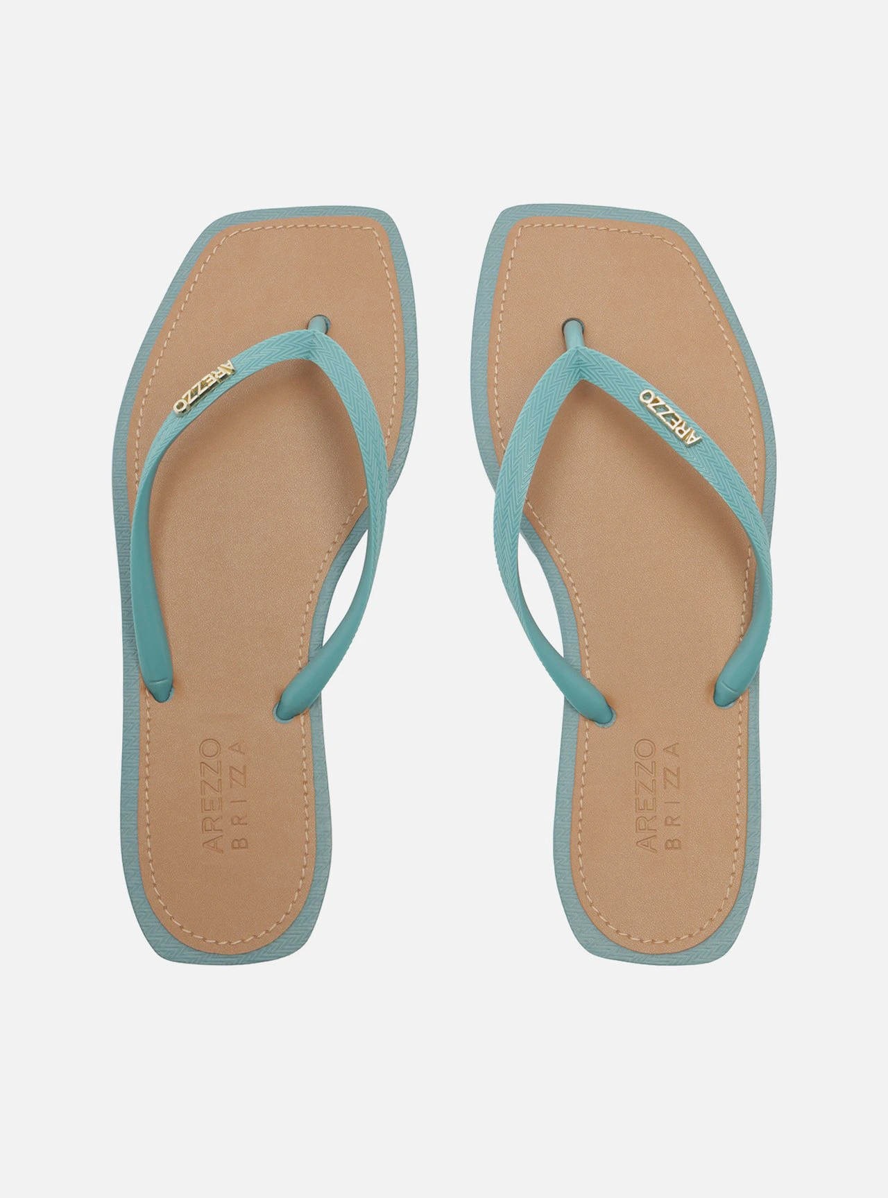 Chinelo de Dedo Azul Recouro Square Brizza