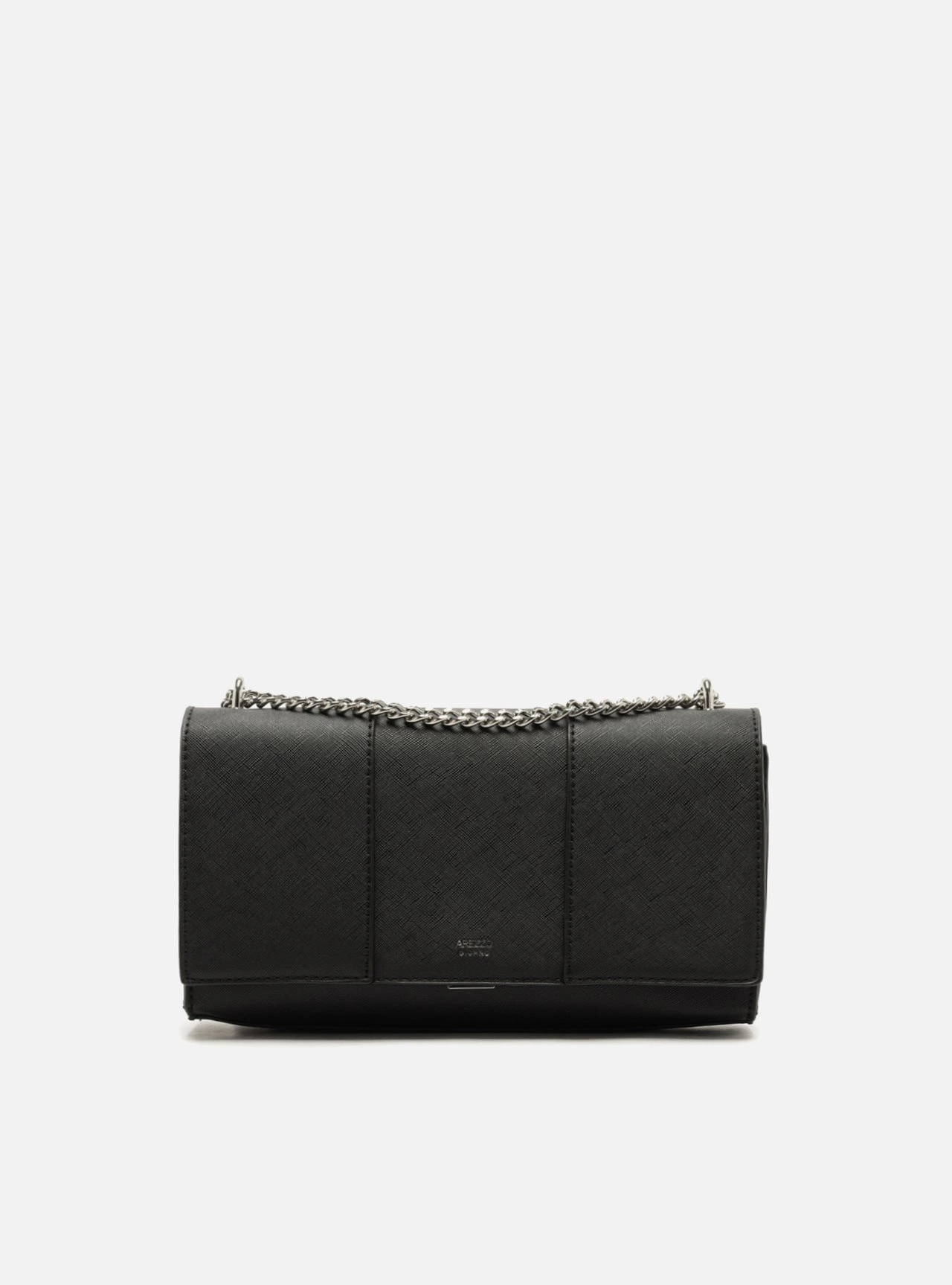 Bolsa Tiracolo Preta Pequena Recortes
