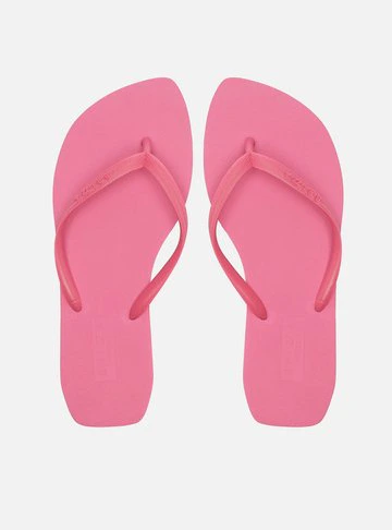 Chinelo de Dedo Rosa Leaf Brizza