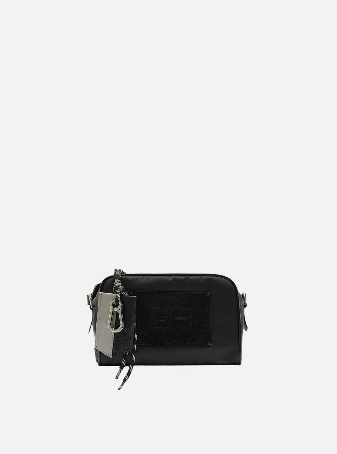 Bolsa Tiracolo Marrom Couro Pequena Alça Larga