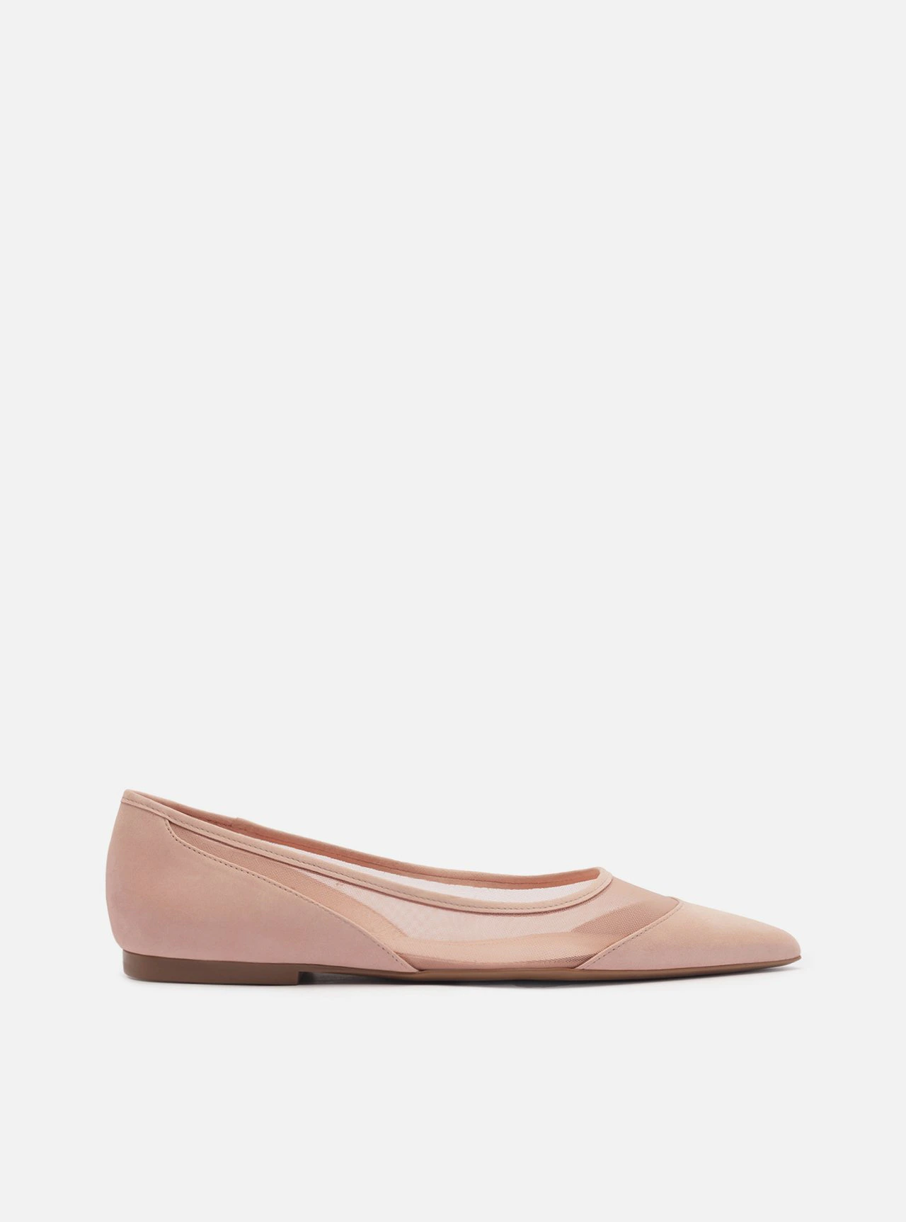 Sapatilha Rosa Bico Fino