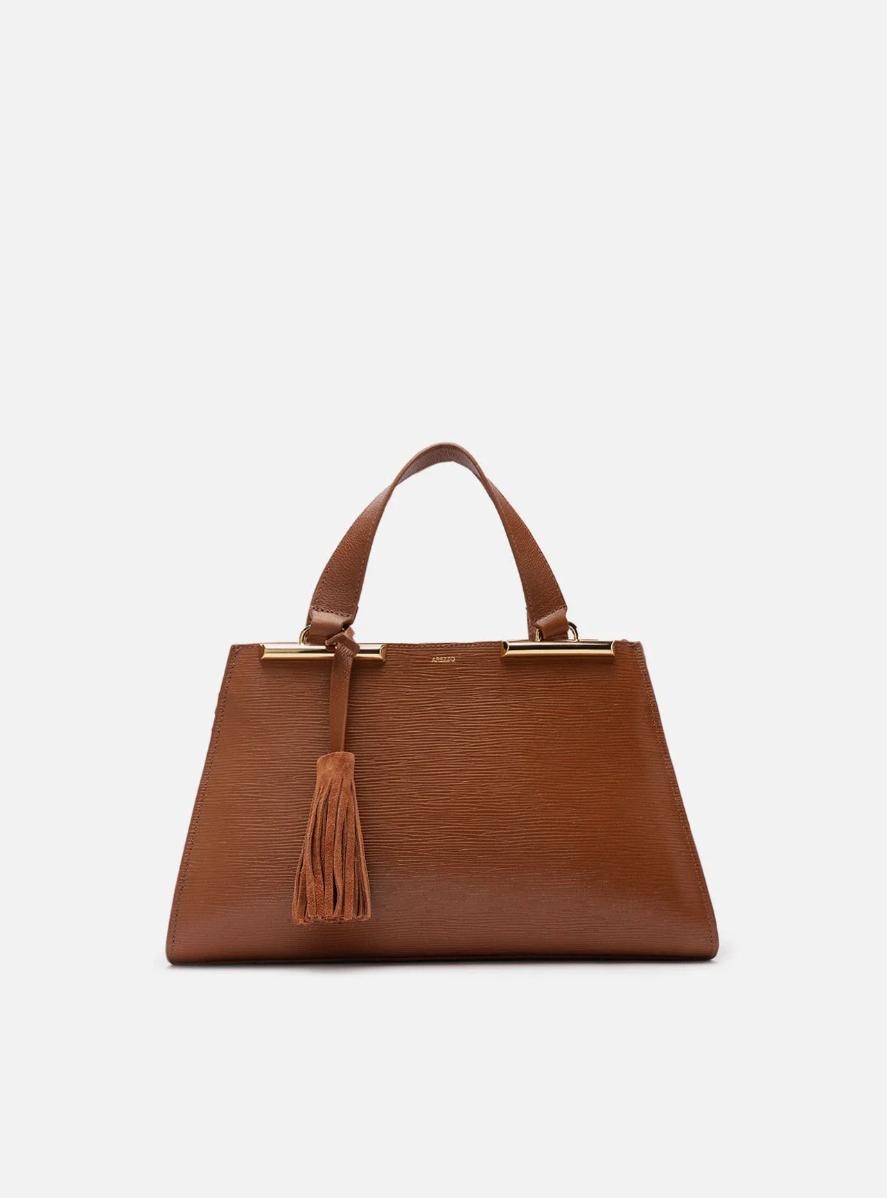 Bolsa Tote Marrom Couro Jeni Média