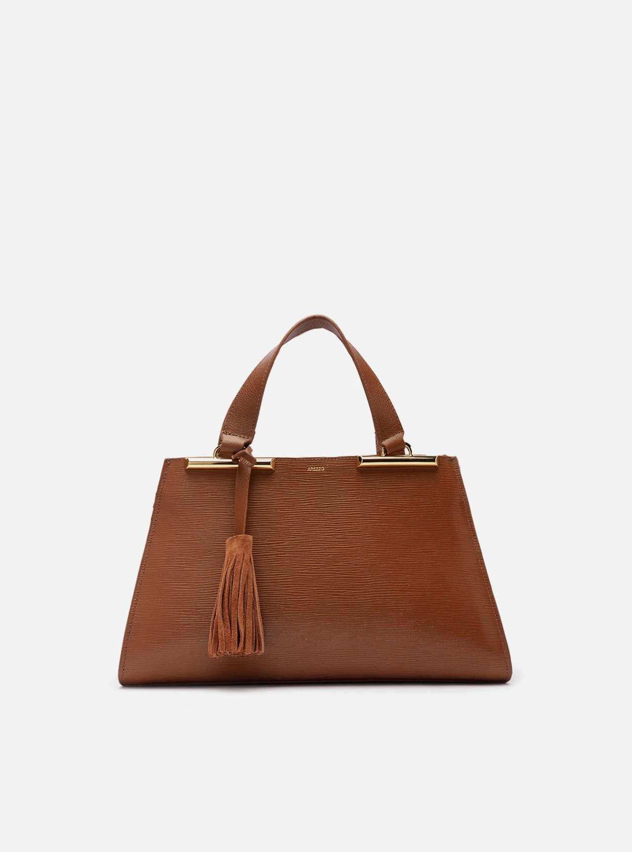 Bolsa Tote Marrom Couro Jeni Média
