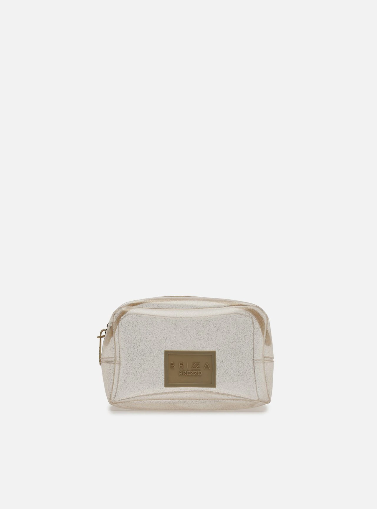 Necessaire Dourada Vinil Glitter Liz Brizza