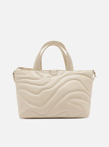 Bolsa Tote Off-White Waves Grande