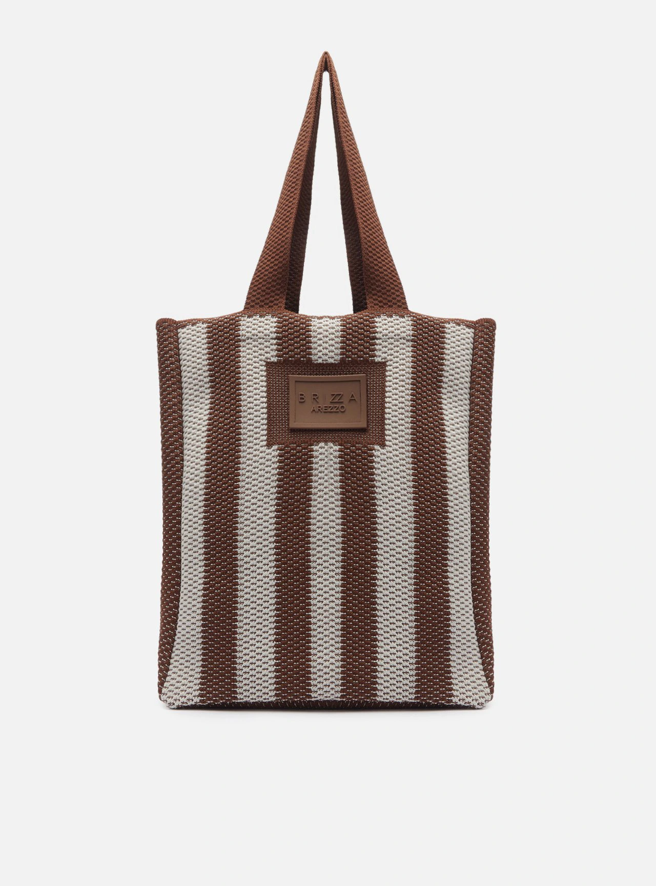 Bolsa Shopping Multicolorida Knit Grande Brizza