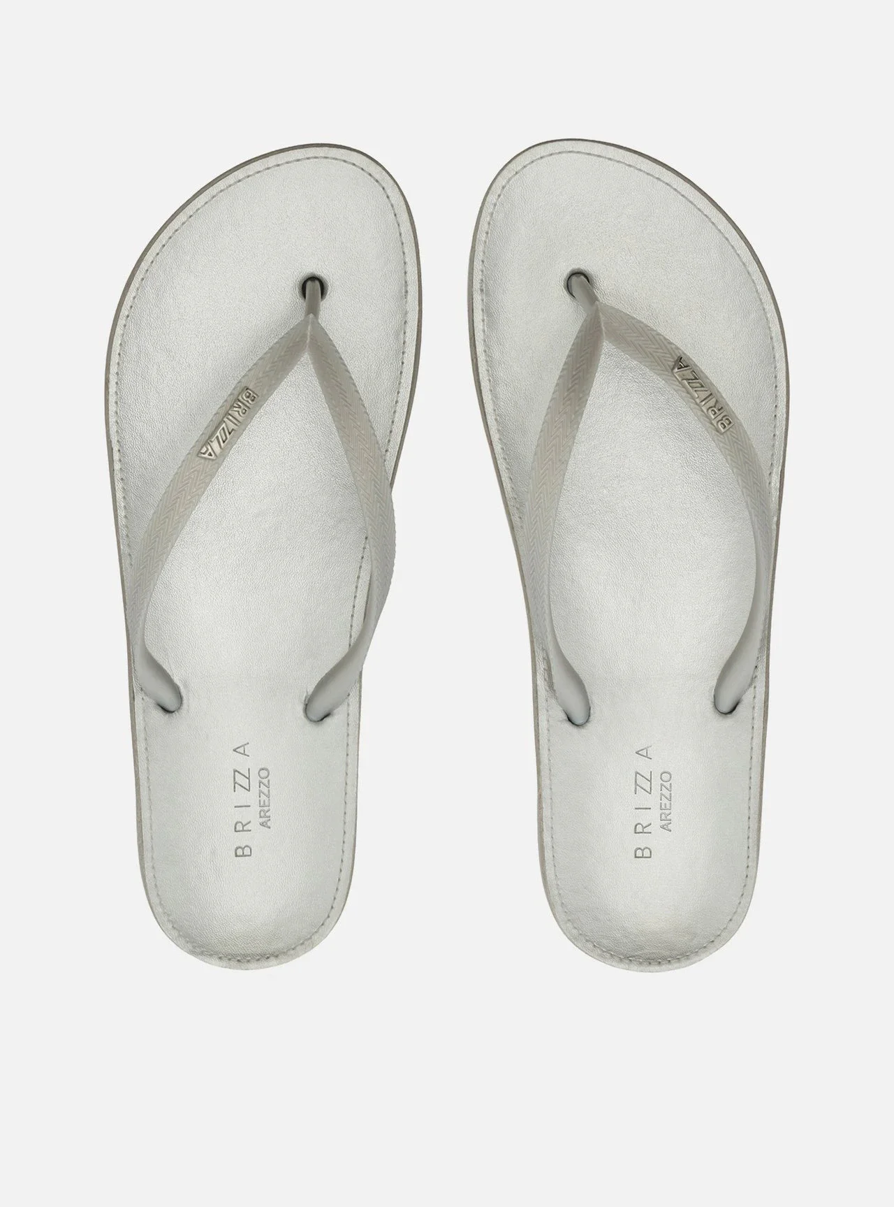 Chinelo de Dedo Prata Recouro Fit