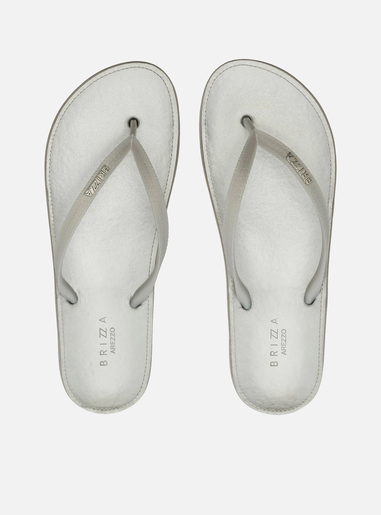 Chinelo de Dedo Prata Recouro Fit
