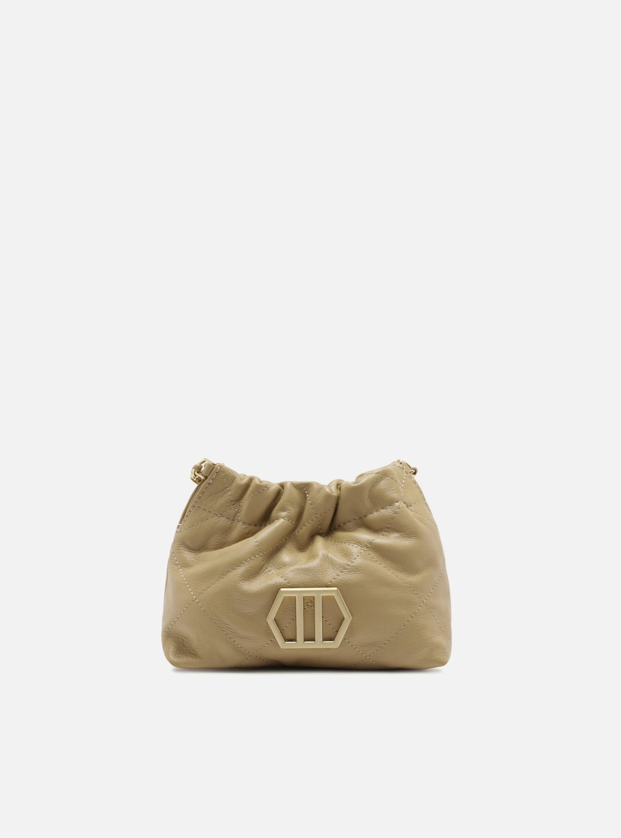 Bolsa Tiracolo Nude Couro Pequena