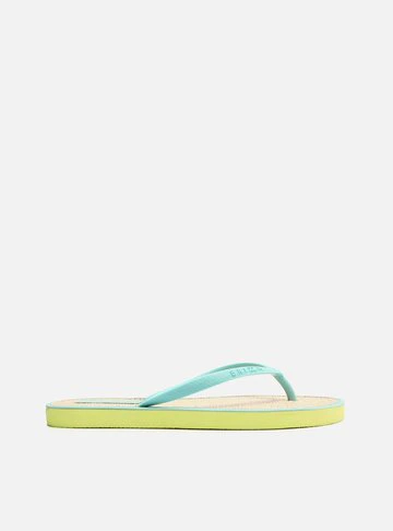 Chinelo de Dedo Azul Bico Redondo Essential Brizza