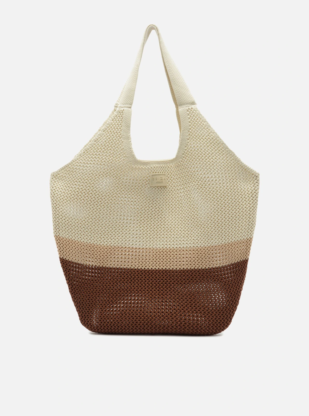 Bolsa Shopping Multineutra Knit Grande